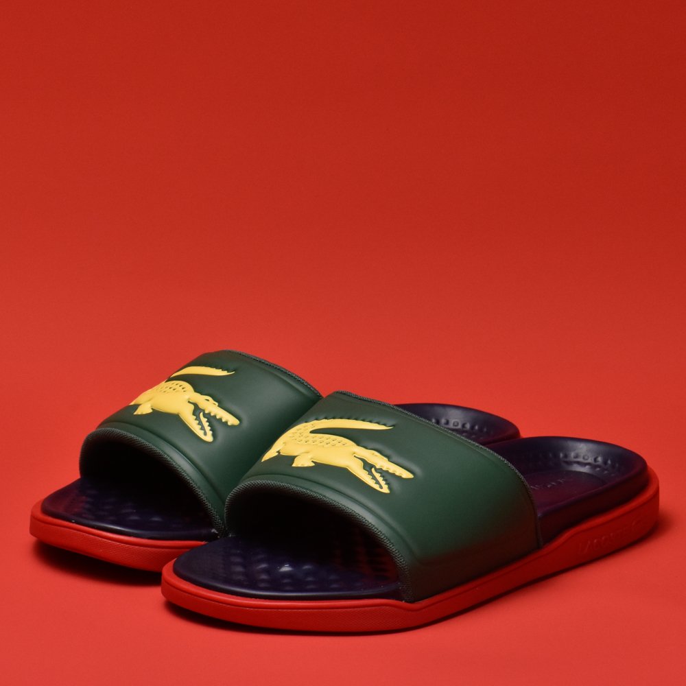 92321525-32756833.jpg LACOSTE CROCO DUALISTE 1122 2 CMA BLU/YLW - Image 1