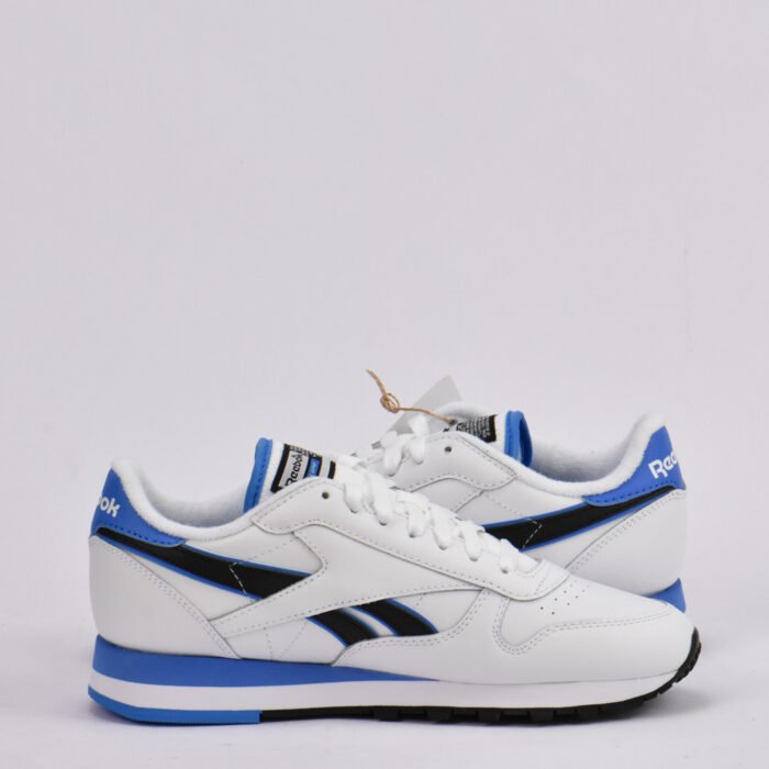 REEBOK CLASSIC LEATHER WHITE/BLUE/BLACK - Image 10