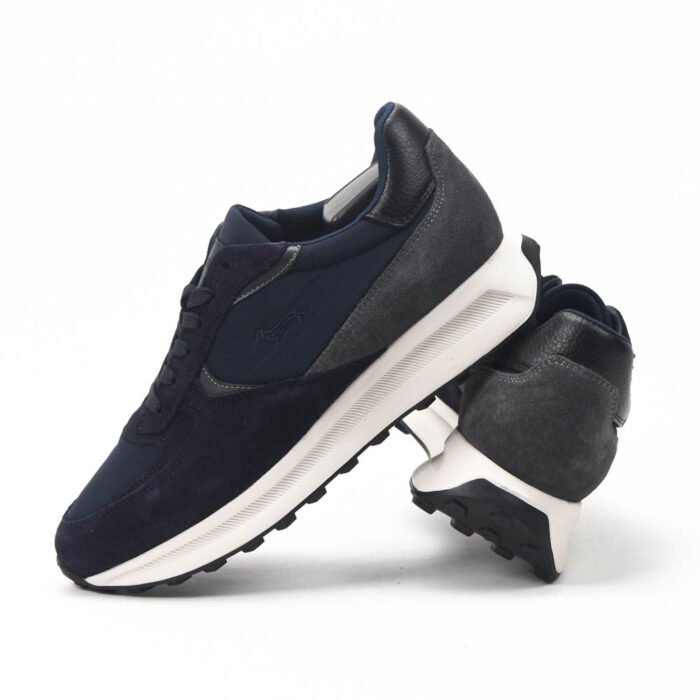 Harmont and Blaine Camoscio Tex Sneakers Homme - Image 6