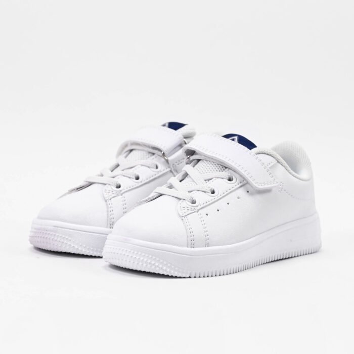 Peak Kids Casual Shoes White Navy - Image 9