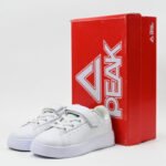 Peak Kids Casual Shoes White Green