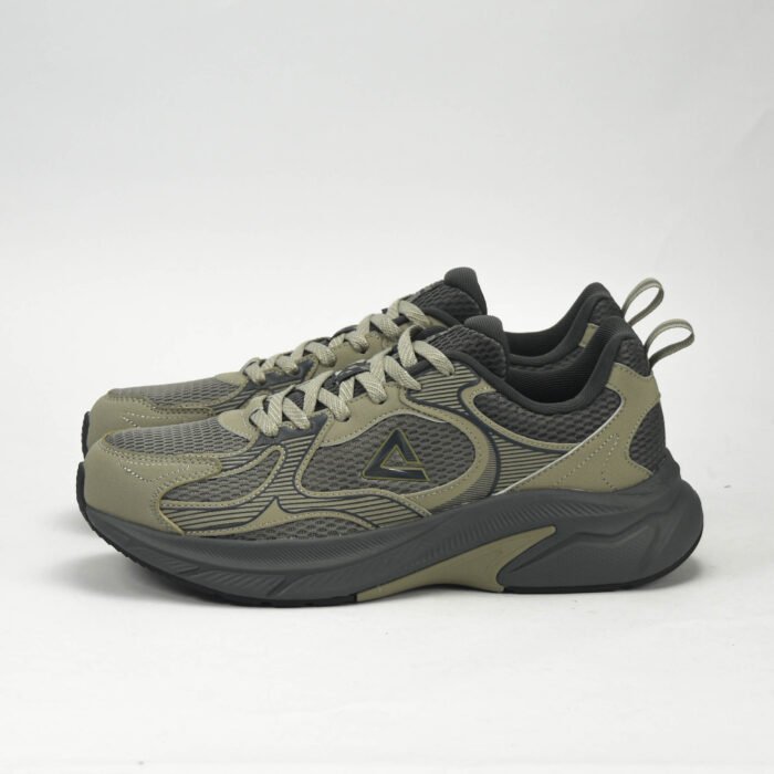 PEAK TRAINING RUNNING SHOES-ASPHALT GREEN/MAGNETIC GREY - Image 4